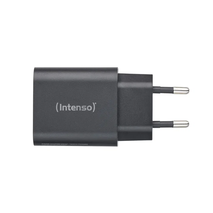 Intenso Cargador de Pared W30AC USB-A y USB-C 30 W Negro