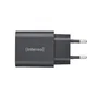 Intenso Cargador de Pared W30AC USB-A y USB-C 30 W Negro