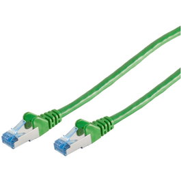 S-Impuls Patchkabel CAT6a RJ45 S/FTP PiMF 5m Verde