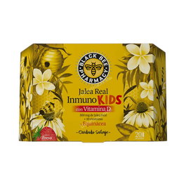 BLACK BEE Jalea Real Inmuno Kids Naranja 20 Viales - Suplemento Infantil