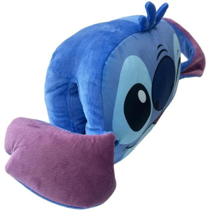 Stitch Cojín Cocooning 3D - Lilo & Stitch - Microfibra - 30 cm