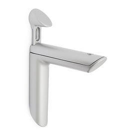 MAFOS Soporte Estante Madera Y Cristal Regulable 0-30Mm Gris (Set de 2)