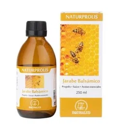 EQUISALUD Naturprolis Jarabe Balsámico de Propóleo, Saúco y Vitamina C para el Sistema Inmune - 250 ml