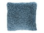 DKD Home Decor Cojín de Poliéster Azul 45x45 cm