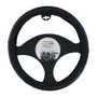 Dunlop Funda Volante Universal Ø 37-39 cm Negro Detalle Gris
