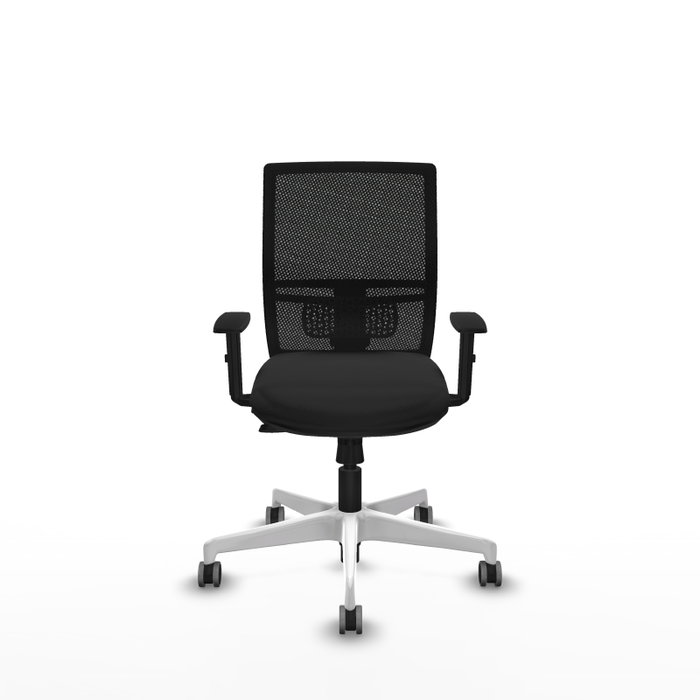 PIQUERAS Y CRESPO Silla de oficina Yunquera con mecanismo Sincro/Traslack Negro PIQUERAS Y CRESPO Silla de oficina Yunquera con mecanismo Sincro/Traslack Negro