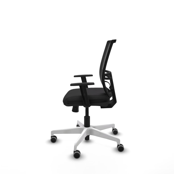 PIQUERAS Y CRESPO Silla de oficina Yunquera con mecanismo Sincro/Traslack Negro PIQUERAS Y CRESPO Silla de oficina Yunquera con mecanismo Sincro/Traslack Negro