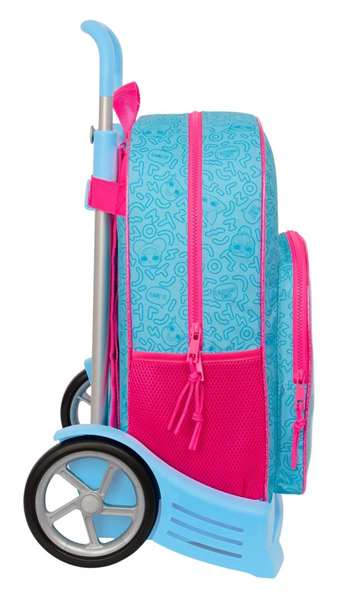 Safta Mochila 180+Carro Evolution Lol Surprise! "Divas" 33x42x14cm
