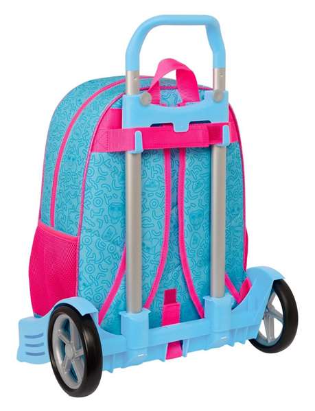 Safta Mochila 180+Carro Evolution Lol Surprise! "Divas" 33x42x14cm
