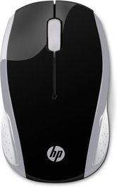 HP Ratón inalámbrico 200 Plateado