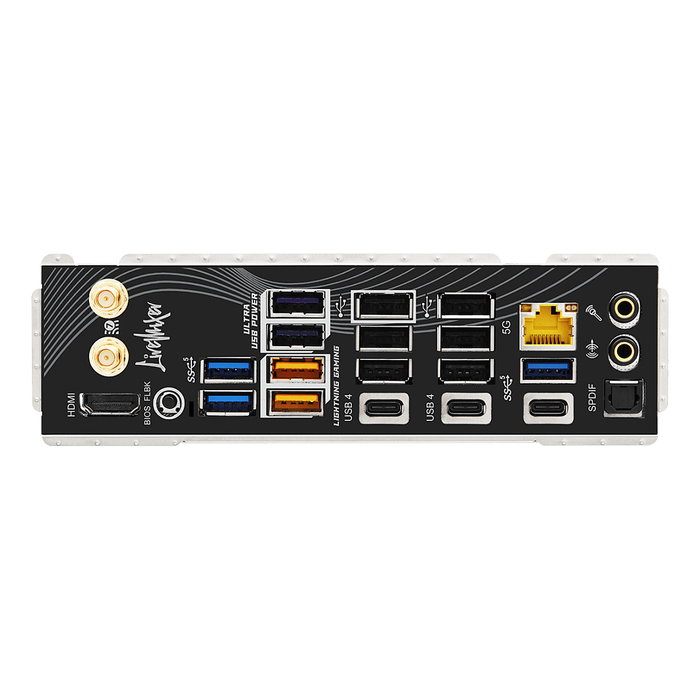 ASRock X870 Livemixer WiFi Placa Base ATX con Chipset AMD X870 para Zócalo AM5, DDR5, PCIe 5.0, Wi-Fi 7, Bluetooth 5.4, HDMI 2.1, USB4 y USB-C, para AMD Ryzen 7000/8000/9000 Series ASRock X870 Livemixer WiFi Placa Base ATX con Chipset AMD X870 para Zócalo AM5, DDR5, PCIe 5.0, Wi-Fi 7, Bluetooth 5.4, HDMI 2.1, USB4 y USB-C, para AMD Ryzen 7000/8000/9000 Series