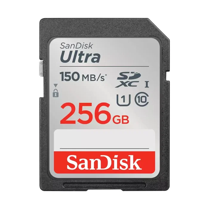 Sandisk Ultra SDXC 256 GB 150MB/s Sandisk Ultra SDXC 256 GB 150MB/s