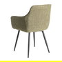 Silla Verde Tejido-Metal Contract 55 X 58,50 X 84 cm (Set de 2)