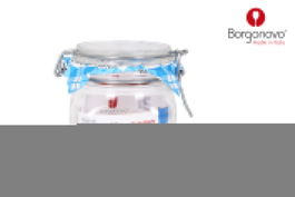 Borgonovo Tarro Hermético Primizie 750cc 10x10x13cm (6 Unidades)