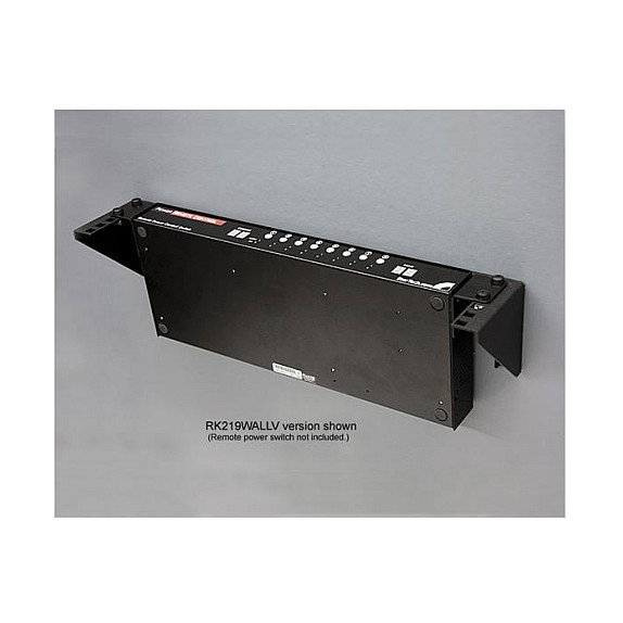 StarTech.com Rack Vertical de Pared 1U 19 pulgadas en Acero Negro