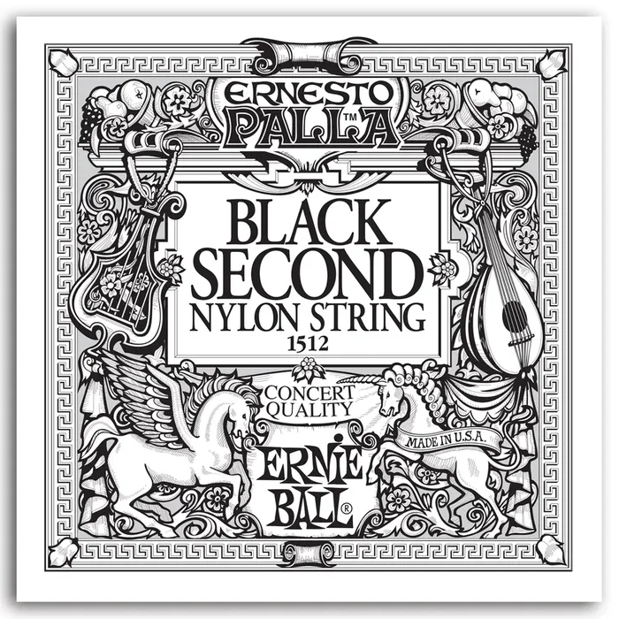 ERNIEBALL Cuerda Nylon Black 2Nd. Ernieball