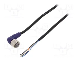 OMRON Cable para sensores M12 hembra angular 2m