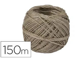 Blanca Cuerda Cánamo Natural Pulido Bobina 100 g