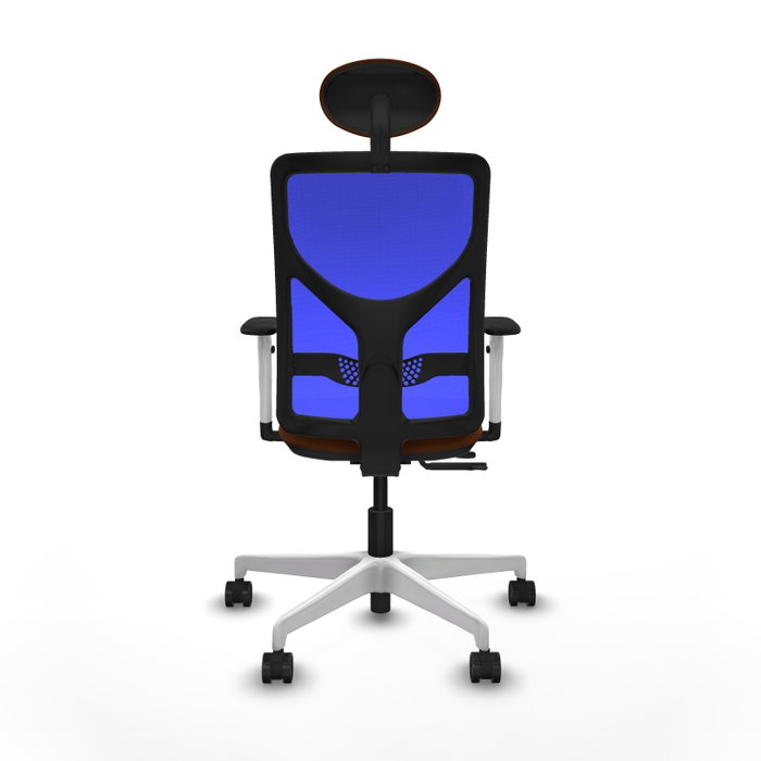 PIQUERAS Y CRESPO Silla de oficina Motilla con mecanismo Sincro/Traslack, Azul y Marrón PIQUERAS Y CRESPO Silla de oficina Motilla con mecanismo Sincro/Traslack, Azul y Marrón