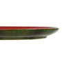 DKD Home Decor Plato Moderno Fruits 24 Rojo Verde 27.5 cm