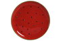 DKD Home Decor Plato Moderno Fruits 24 Rojo Verde 27.5 cm