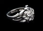 El Señor de los Anillos Anillo Nenya de Galadriel (Plata de ley) Talla 7.25