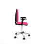 PIQUERAS Y CRESPO Silla de oficina Aýna Rosa con Brazos 2D