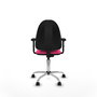 PIQUERAS Y CRESPO Silla de oficina Aýna Rosa con Brazos 2D