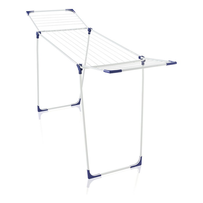 Leifheit CLASSIC Solid 180 Tendedero de pie Blanco/Azul