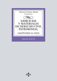 EJERCICIOS Y MATERIALES DE DERECHO CIVIL PATRIMONIAL, VV.AA. - TECNOS