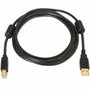 Aisens Cable USB 2.0 Impresora con Ferrita Tipo A/M - B/M, 5m, Negro