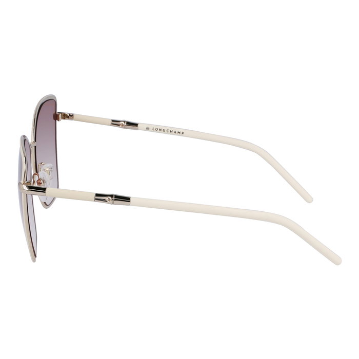 Longchamp LO167S-108 Gafas de sol para mujer en color blanco
