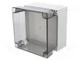FIBOX MNX Carcasa Universal de Policarbonato Gris