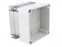 FIBOX MNX Carcasa Universal de Policarbonato Gris