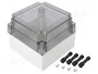 FIBOX MNX Carcasa Universal de Policarbonato Gris