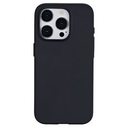 eSTUFF INFINITE VIENNA Funda para iPhone 15 Pro - Negra - 100% Plástico Reciclado