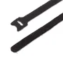 StarTech 50 Bridas de Gancho y Bucle de 15 cm, Negro