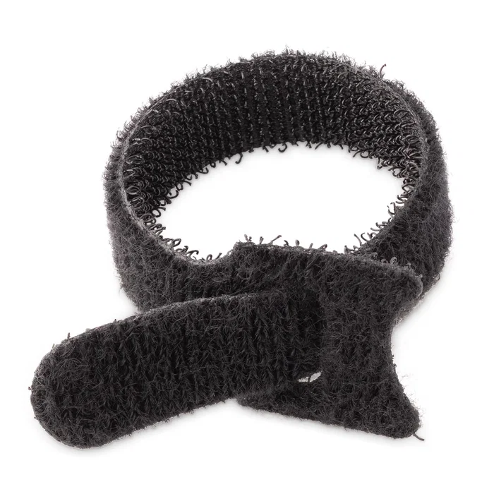 StarTech.com Bridas de Gancho y Bucle para Cables, Nylon, Negro, 15cm, Reutilizables, Paquete de 50 Unidades - B506I-HOOK-LOOP-TIES