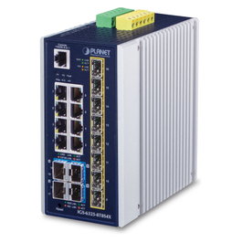 Planet Industrial L3 8-Port GE + 8x 2.5G SFP + 4x 10G SFP+