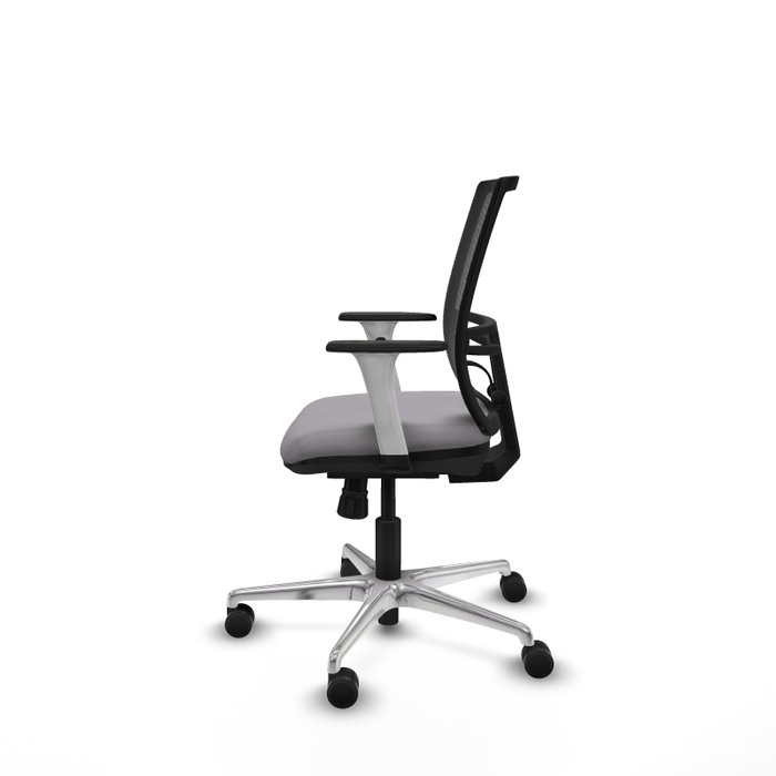 PIQUERAS Y CRESPO Silla de oficina Yunquera con mecanismo Sincro, Gris y Negro PIQUERAS Y CRESPO Silla de oficina Yunquera con mecanismo Sincro, Gris y Negro