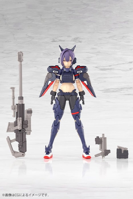 Kotobukiya Megami Device Yggdrasis Skoll Sharpshooter Maqueta Plastic Model Kit 1/1