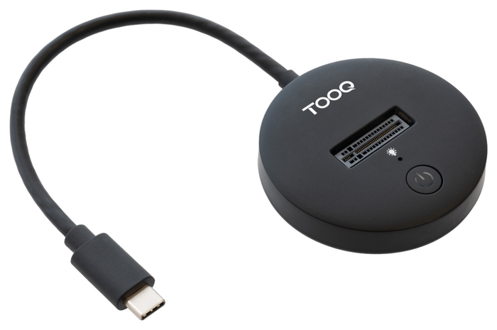Tooq Docking Station USB-C para SSD M.2 NVMe PCIe TQDS-100B, Negro Tooq Docking Station USB-C para SSD M.2 NVMe PCIe TQDS-100B, Negro