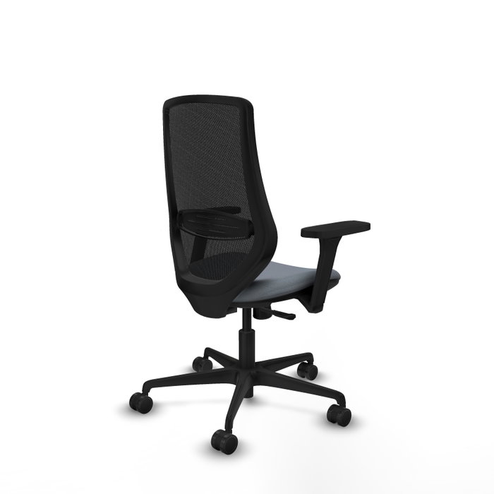 PIQUERAS Y CRESPO Silla de oficina Mardos con mecanismo Sincro, Gris y Negro PIQUERAS Y CRESPO Silla de oficina Mardos con mecanismo Sincro, Gris y Negro