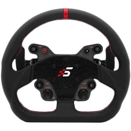 Simagic GT1 330mm D-typ QR70 con piel y paletas magnéticas