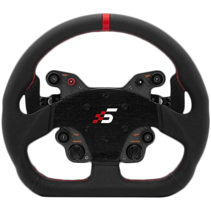 Simagic GT1 330mm D-typ QR70 con piel y paletas magnéticas Simagic GT1 330mm D-typ QR70 con piel y paletas magnéticas