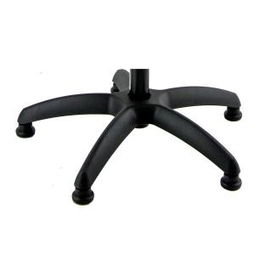 Unisit Topes de Goma para Silla con Perno, Pack de 5, Negro