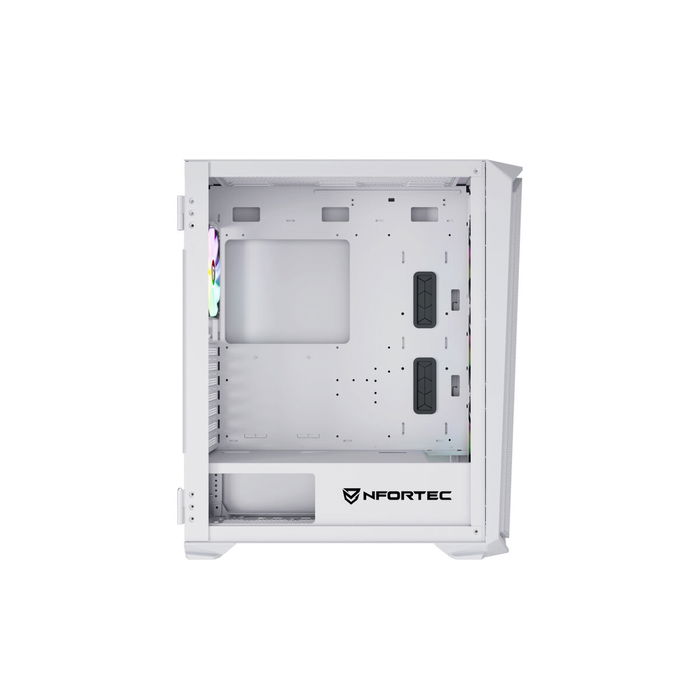 Nfortec NF-CS-KRATERX-W carcasa de ordenador Midi Tower Blanco