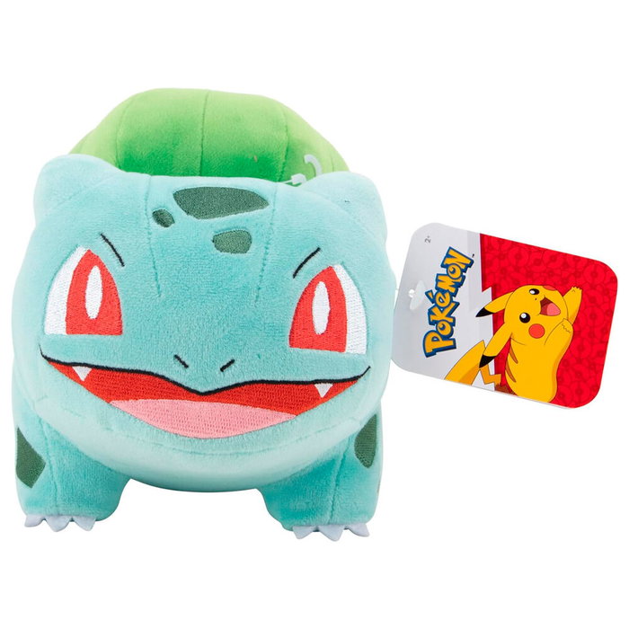 JAZWARES Peluche Bulbasaur Pokemon 20cm