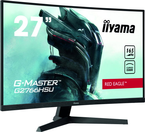 Iiyama G2766HSU-B1 Monitor Gaming 27" FHD 1920 x 1080, 1ms, 165Hz, VA, Curvo 1500R, FreeSync Premium, Negro