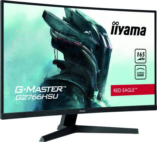 Iiyama G2766HSU-B1 Monitor Gaming 27" FHD 1920 x 1080, 1ms, 165Hz, VA, Curvo 1500R, FreeSync Premium, Negro